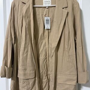 Torrid Women's Beige Blazer